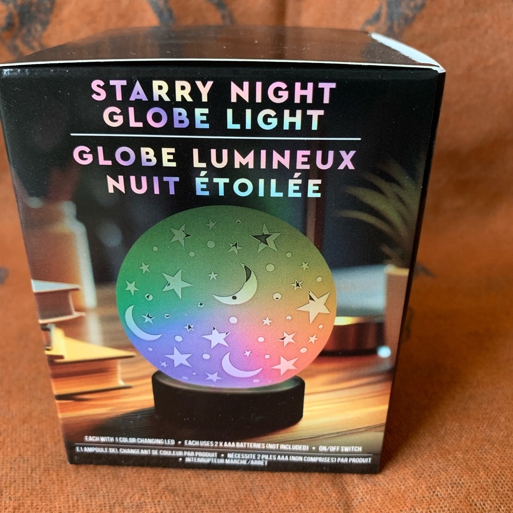 Starry Night Globe Light - Multicolor